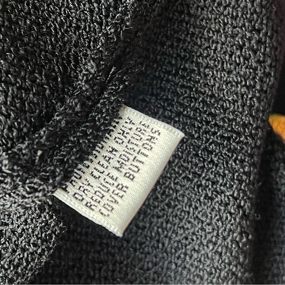 St. John Basics Black Gold Button Cardigan Sweater Small Classic Knit Luxury - Picture 7 of 7